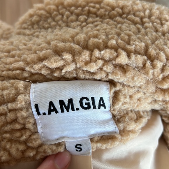 I AM GIA teddy bear jacket - Picture 2 of 3